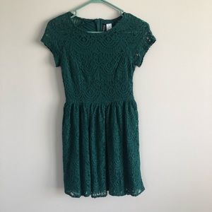 Divided Dresses - Emerald Dress Divided Dresses - Emerald Dress